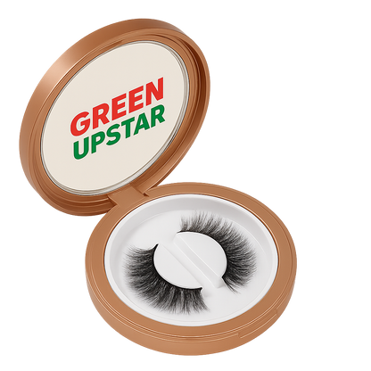 Reusable self-adhesive eyelashes